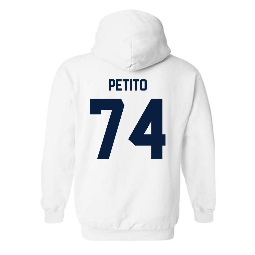 Monmouth - NCAA Football : Michael Petito - Classic Shersey Hooded Sweatshirt