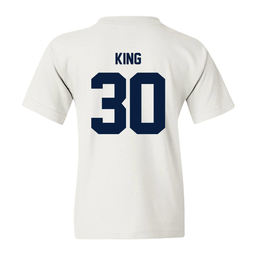 Monmouth - NCAA Men's Soccer : Jason King - Classic Shersey Youth T-Shirt-1