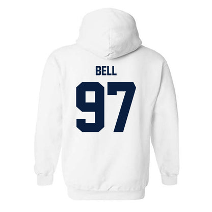 Monmouth - NCAA Football : Rashee Bell - Classic Shersey Hooded Sweatshirt-1