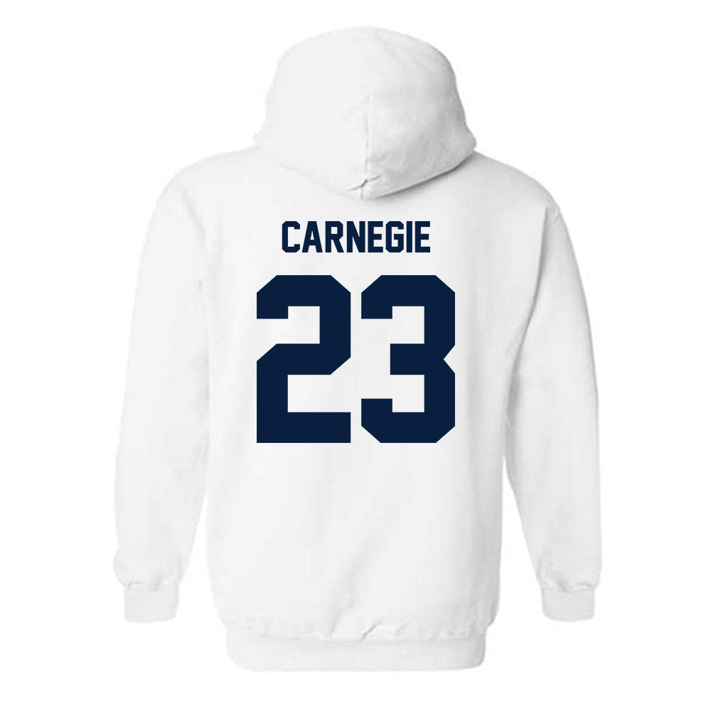 Monmouth - NCAA Women's Basketball : Lexi Carnegie - Classic Shersey Hooded Sweatshirt-1
