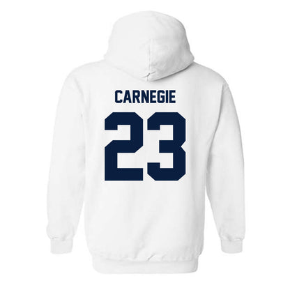 Monmouth - NCAA Women's Basketball : Lexi Carnegie - Classic Shersey Hooded Sweatshirt-1