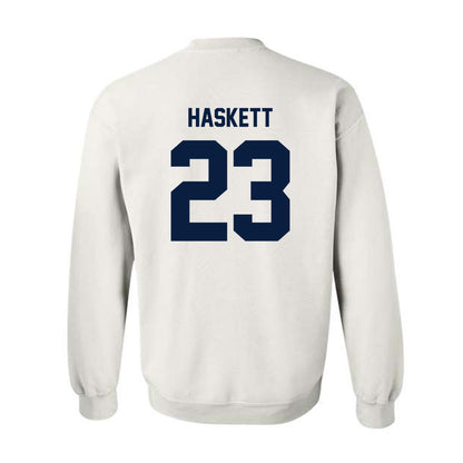 Monmouth - NCAA Football : Amir Haskett - Classic Shersey Crewneck Sweatshirt-1