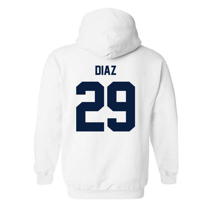Monmouth - NCAA Baseball : Jacob Diaz - Classic Shersey Hooded Sweatshirt-1