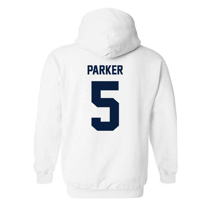 Monmouth - NCAA Men's Lacrosse : Landon Parker - Classic Shersey Hooded Sweatshirt-1