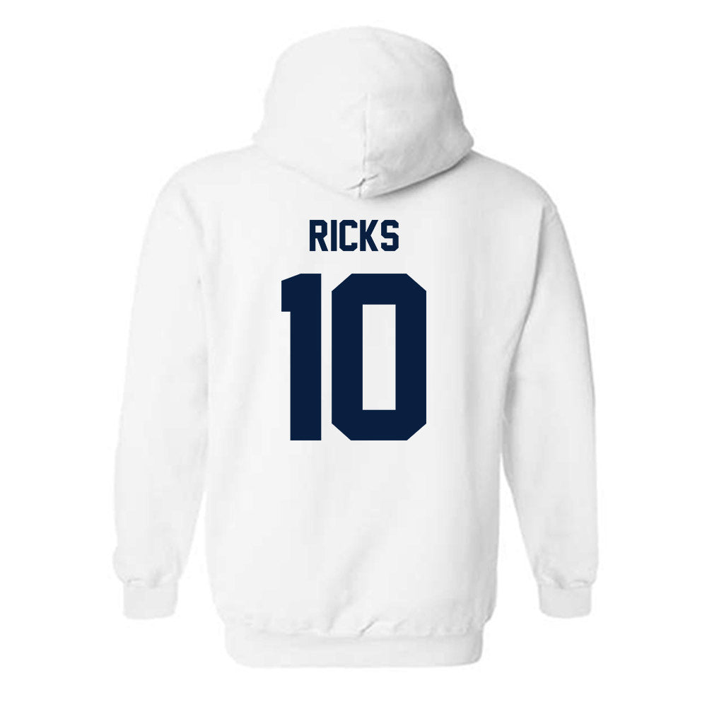Monmouth - NCAA Women's Field Hockey : Elisabeth Ricks - Classic Shersey Hooded Sweatshirt-1