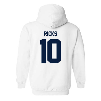 Monmouth - NCAA Women's Field Hockey : Elisabeth Ricks - Classic Shersey Hooded Sweatshirt-1