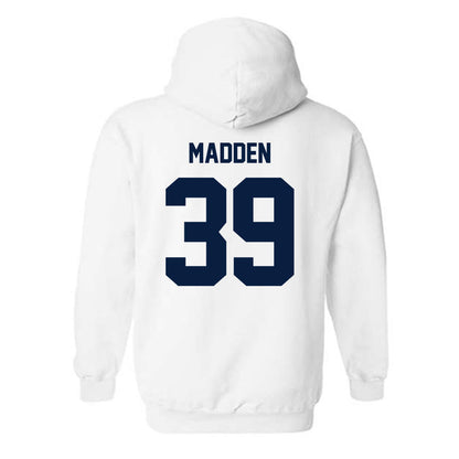 Monmouth - NCAA Men's Lacrosse : William Madden - Classic Shersey Hooded Sweatshirt-1