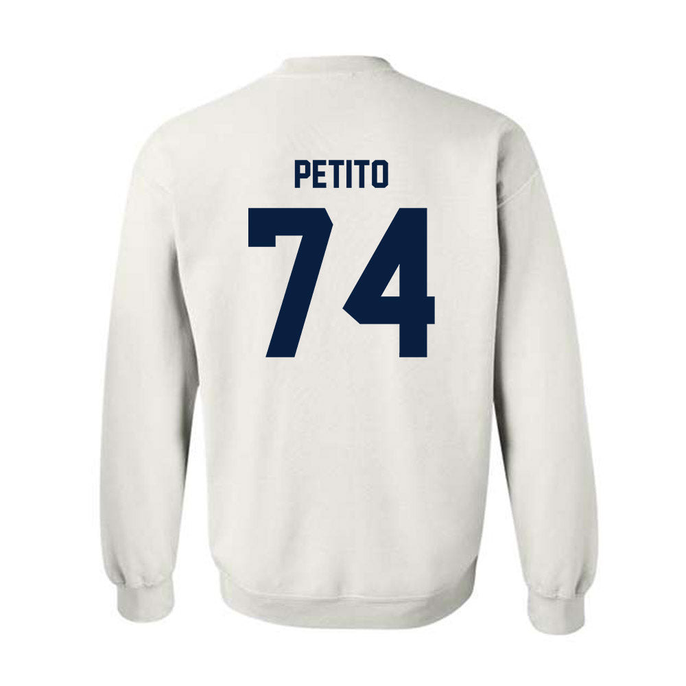 Monmouth - NCAA Football : Michael Petito - Classic Shersey Crewneck Sweatshirt