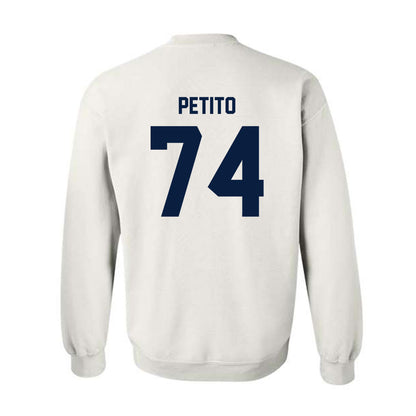Monmouth - NCAA Football : Michael Petito - Classic Shersey Crewneck Sweatshirt