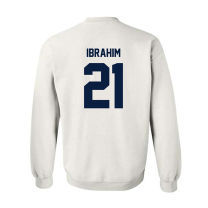 Monmouth - NCAA Football : Omar Ibrahim - Classic Shersey Crewneck Sweatshirt-1