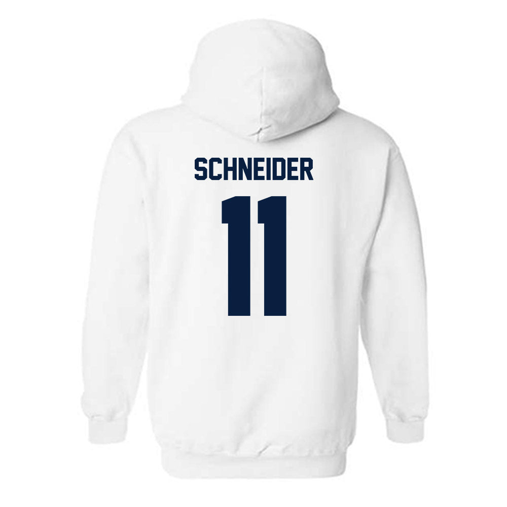 Monmouth - NCAA Men's Lacrosse : Matt Schneider - Classic Shersey Hooded Sweatshirt-1