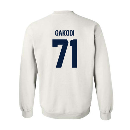 Monmouth - NCAA Football : Moses Gakodi - Classic Shersey Crewneck Sweatshirt-1
