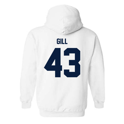 Monmouth - NCAA Men's Lacrosse : Arjun Gill - Classic Shersey Hooded Sweatshirt-1
