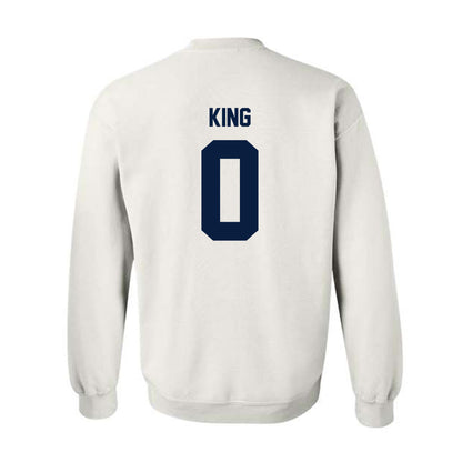 Monmouth - NCAA Football : Luke King - Classic Shersey Crewneck Sweatshirt-1
