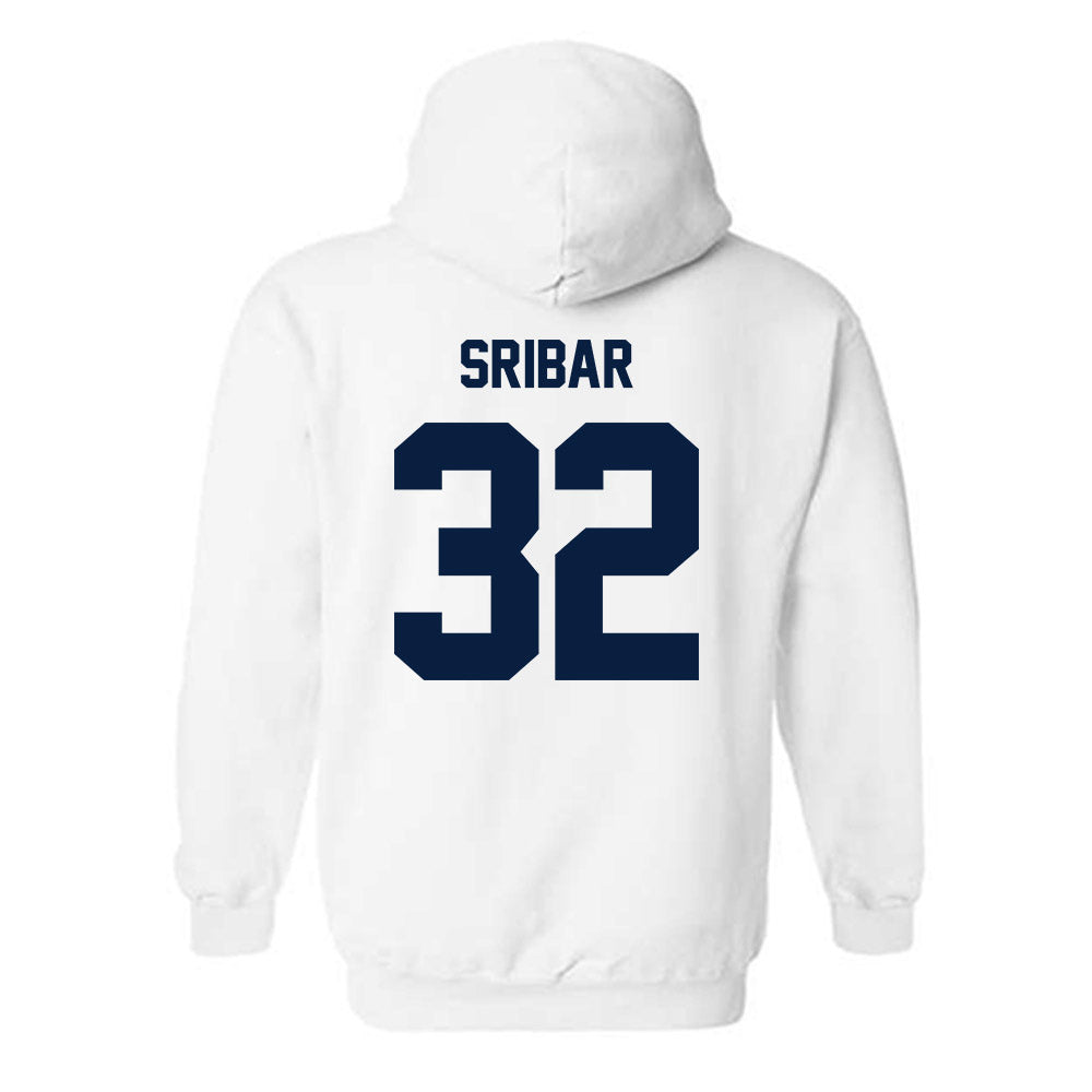 Monmouth - NCAA Football : Leo Sribar - Classic Shersey Hooded Sweatshirt-1
