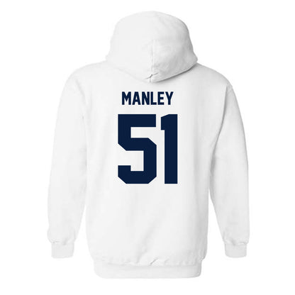Monmouth - NCAA Men's Lacrosse : Tommy Manley - Classic Shersey Hooded Sweatshirt-1