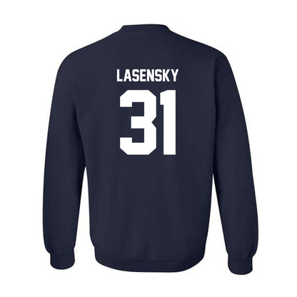 Monmouth - NCAA Men's Lacrosse : Brayden Lasensky - Classic Shersey Crewneck Sweatshirt-1