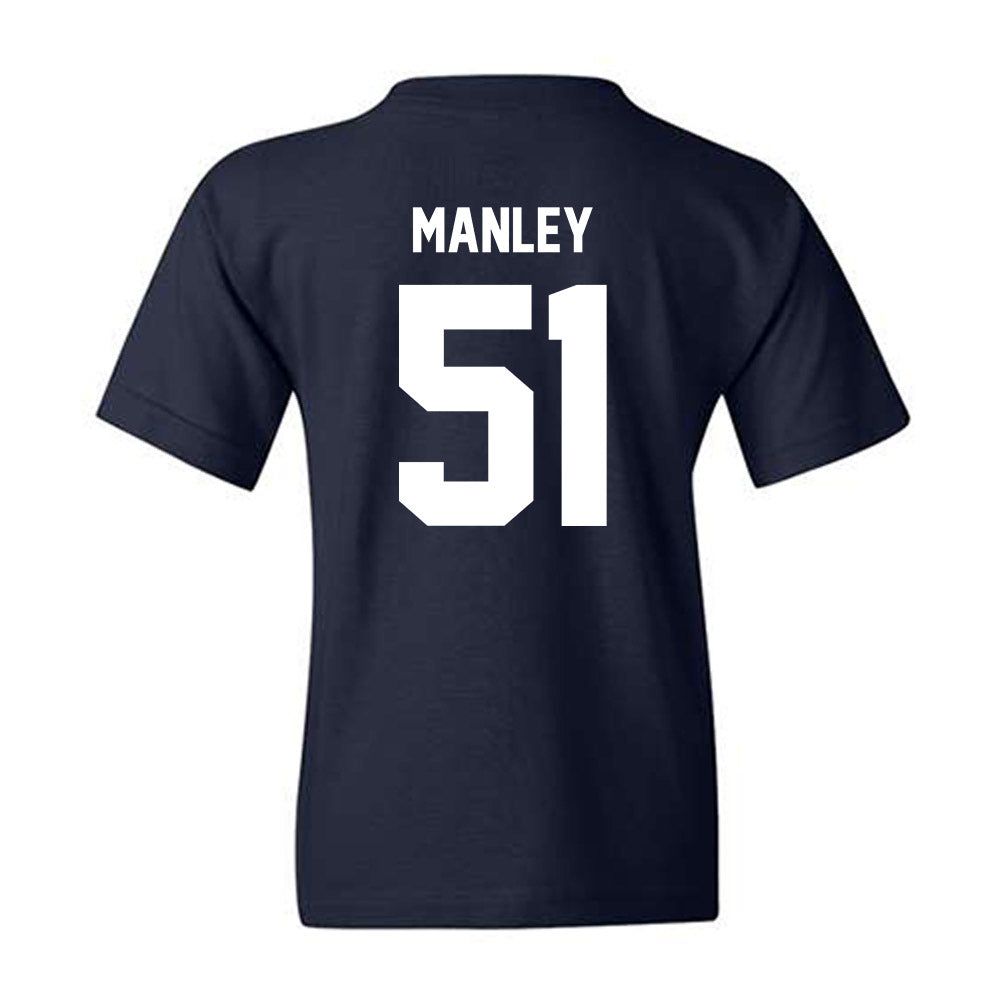 Monmouth - NCAA Men's Lacrosse : Tommy Manley - Classic Shersey Youth T-Shirt-1