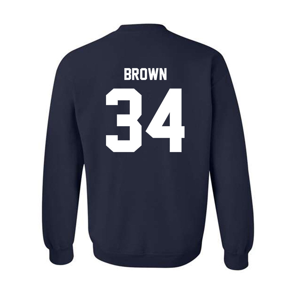 Monmouth - NCAA Football : Anthony brown - Classic Shersey Crewneck Sweatshirt-1