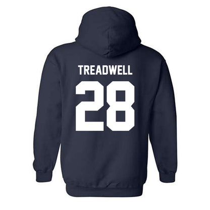 Monmouth - NCAA Football : Nazir Treadwell - Classic Shersey Hooded Sweatshirt-1