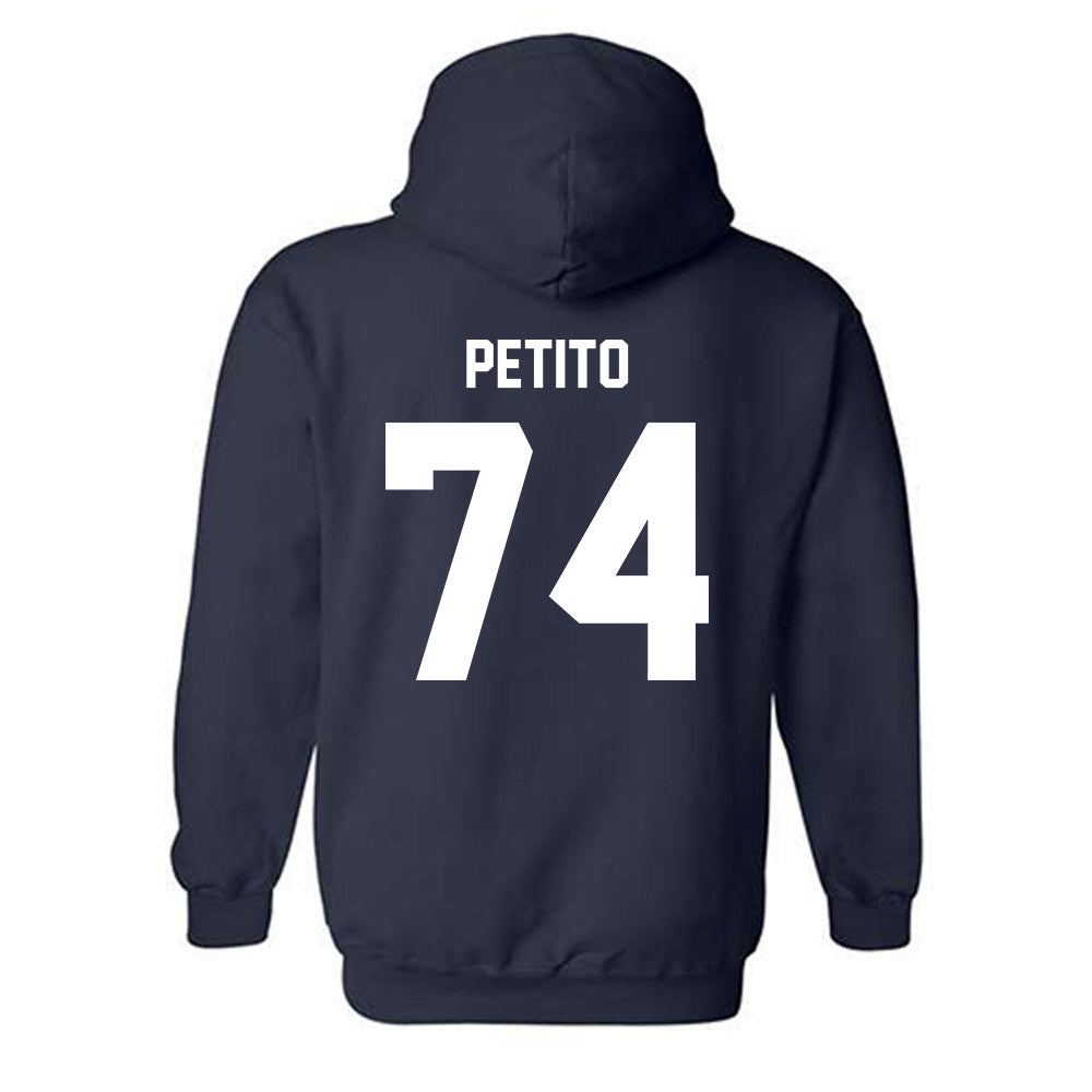 Monmouth - NCAA Football : Michael Petito - Classic Shersey Hooded Sweatshirt
