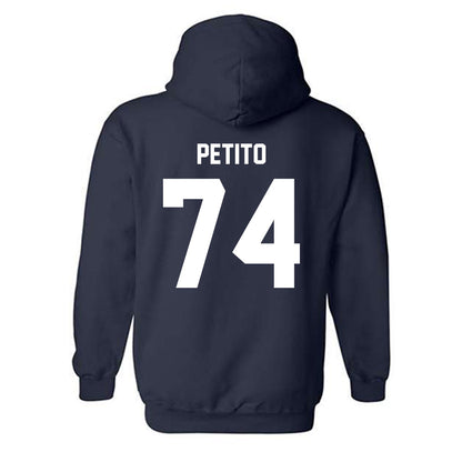 Monmouth - NCAA Football : Michael Petito - Classic Shersey Hooded Sweatshirt