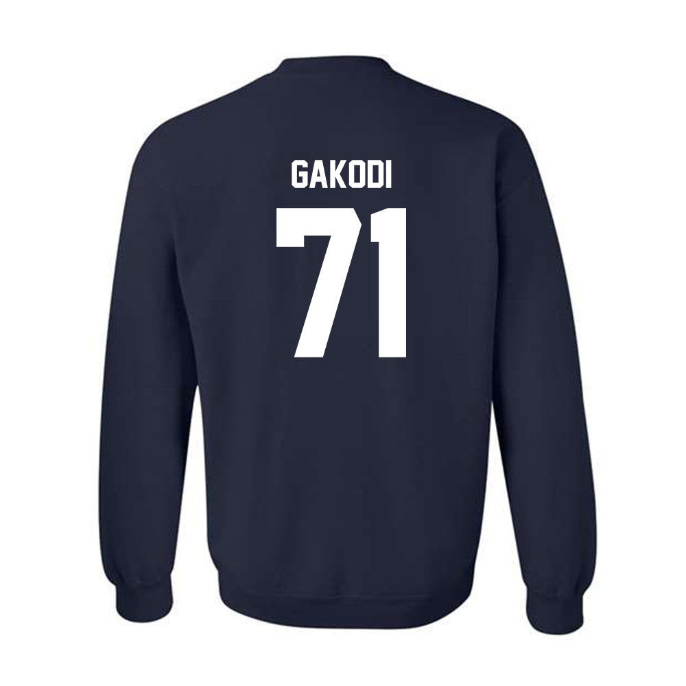 Monmouth - NCAA Football : Moses Gakodi - Classic Shersey Crewneck Sweatshirt-1