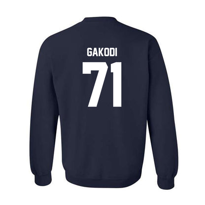 Monmouth - NCAA Football : Moses Gakodi - Classic Shersey Crewneck Sweatshirt-1