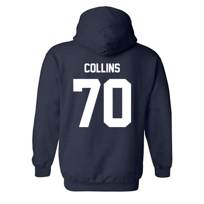 Monmouth - NCAA Football : Reed Collins - Classic Shersey Hooded Sweatshirt-1