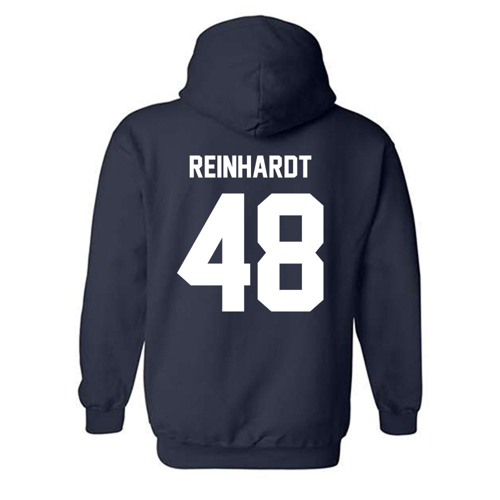 Monmouth - NCAA Football : Heath Reinhardt - Classic Shersey Hooded Sweatshirt-1