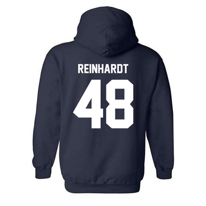 Monmouth - NCAA Football : Heath Reinhardt - Classic Shersey Hooded Sweatshirt-1