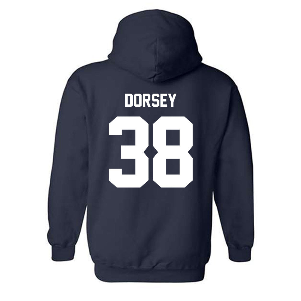 Monmouth - NCAA Football : Kendall Dorsey - Classic Shersey Hooded Sweatshirt-1