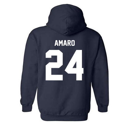 Monmouth - NCAA Women's Basketball : Maria Madalena Amaro - Classic Shersey Hooded Sweatshirt-1