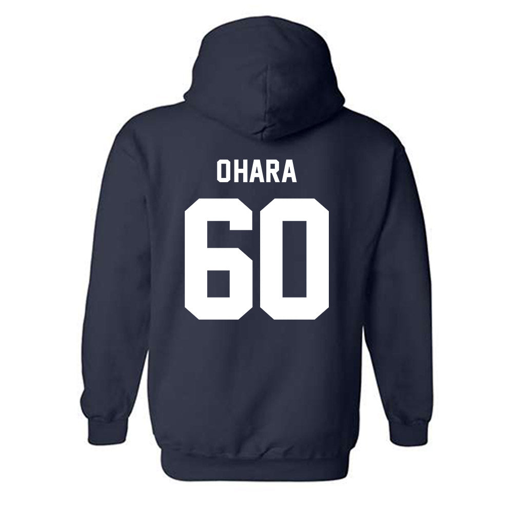 Monmouth - NCAA Football : Brady O'Hara - Classic Shersey Hooded Sweatshirt-1