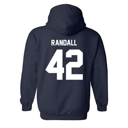 Monmouth - NCAA Football : Greg Randall - Classic Shersey Hooded Sweatshirt-1