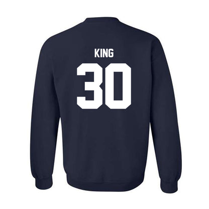 Monmouth - NCAA Men's Soccer : Jason King - Classic Shersey Crewneck Sweatshirt-1