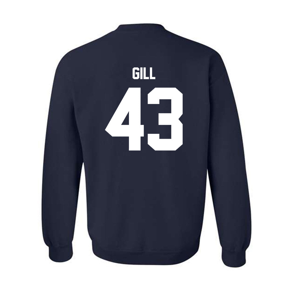Monmouth - NCAA Men's Lacrosse : Arjun Gill - Classic Shersey Crewneck Sweatshirt-1