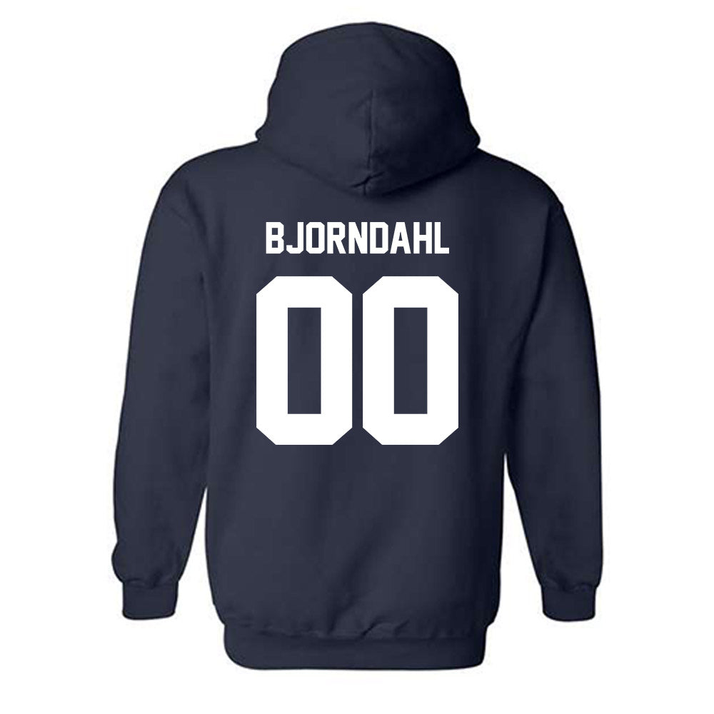 Monmouth - NCAA Women's Soccer : Ava Bjorndahl - Classic Shersey Hooded Sweatshirt-1
