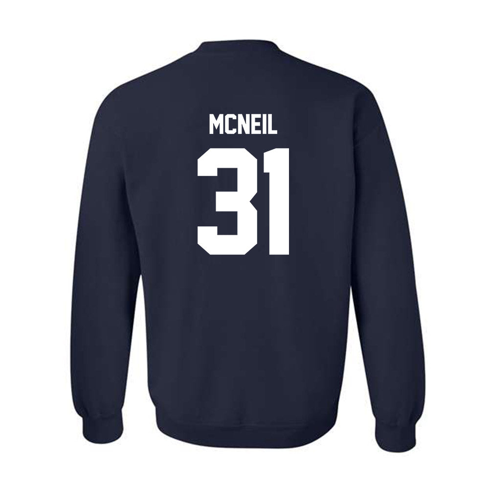 Monmouth - NCAA Football : Amori McNeil - Classic Shersey Crewneck Sweatshirt-1