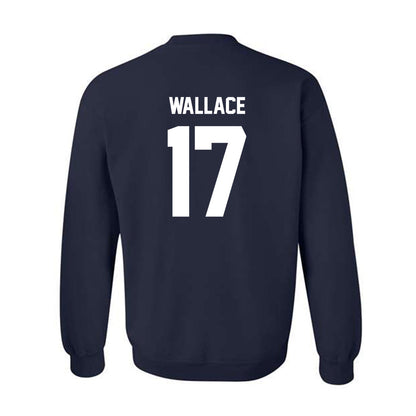 Monmouth - NCAA Men's Lacrosse : Ryan Wallace - Classic Shersey Crewneck Sweatshirt-1