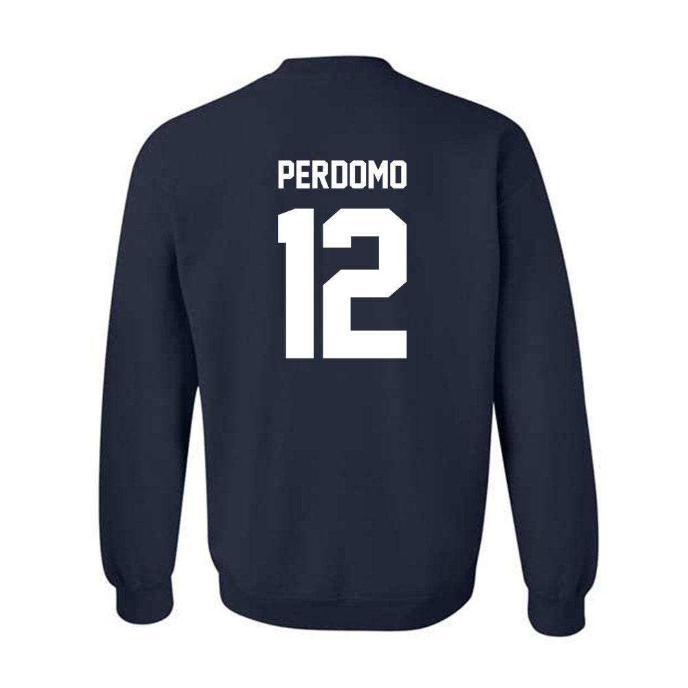Monmouth - NCAA Women's Soccer : Evangeline Perdomo - Classic Shersey Crewneck Sweatshirt-1