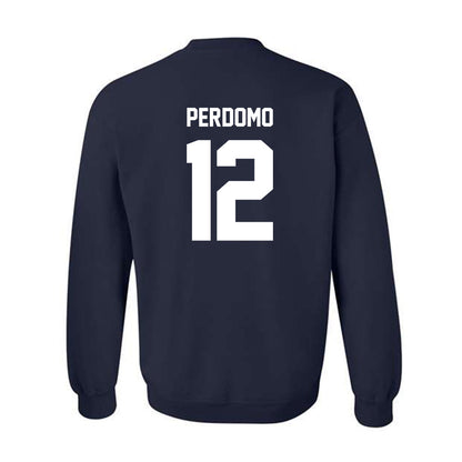 Monmouth - NCAA Women's Soccer : Evangeline Perdomo - Classic Shersey Crewneck Sweatshirt-1