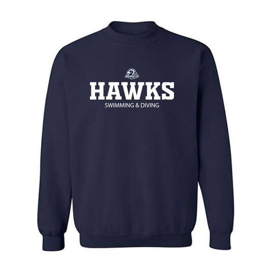Monmouth - NCAA Men's Swimming & Diving : Izan Arroyo Lopez del Castillo - Classic Shersey Crewneck Sweatshirt-0