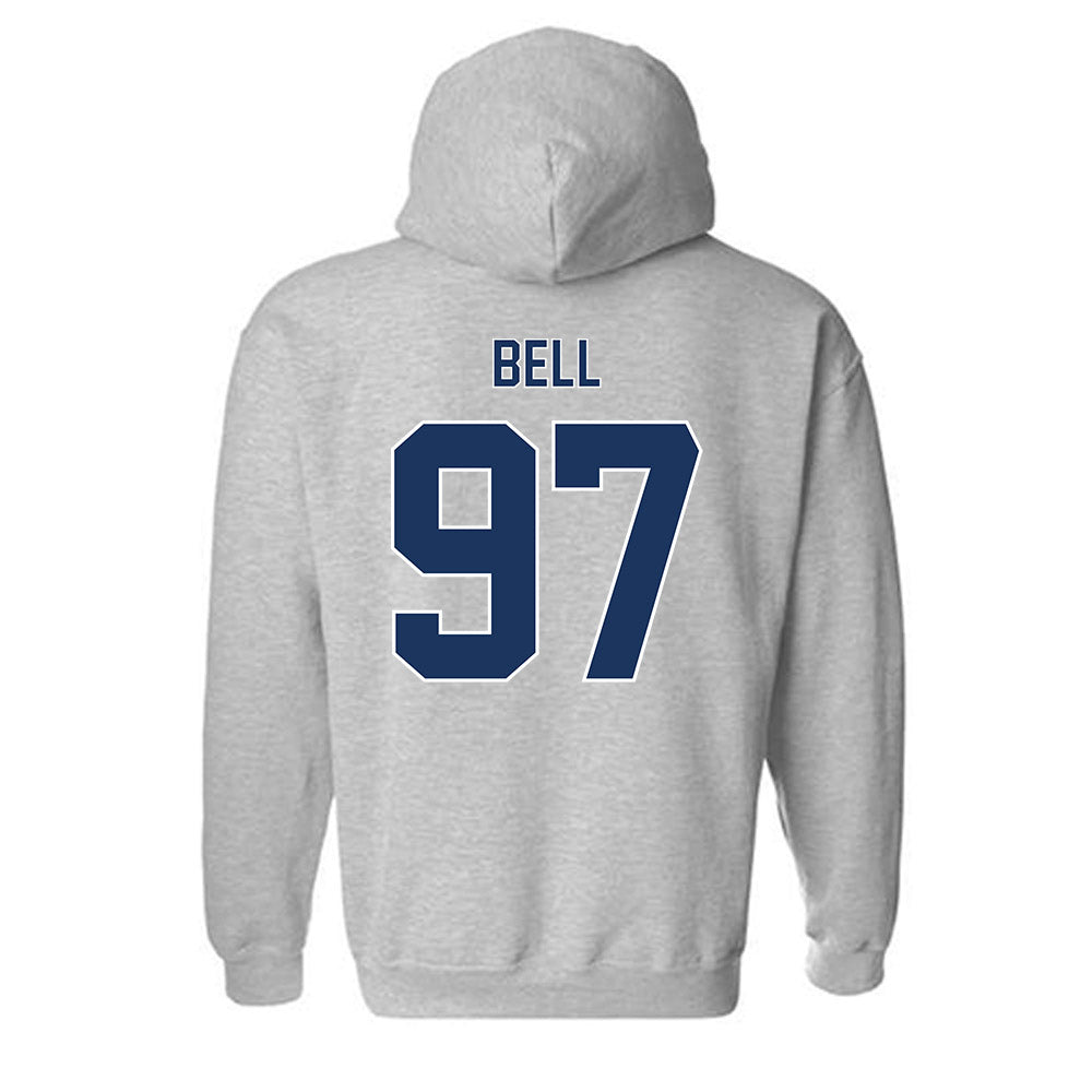 Monmouth - NCAA Football : Rashee Bell - Classic Shersey Hooded Sweatshirt-1