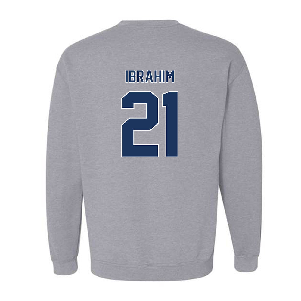 Monmouth - NCAA Football : Omar Ibrahim - Classic Shersey Crewneck Sweatshirt-1