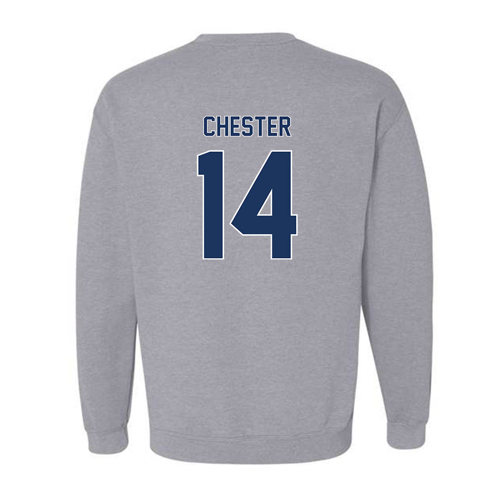 Monmouth - NCAA Men's Lacrosse : Riley Chester - Classic Shersey Crewneck Sweatshirt-1