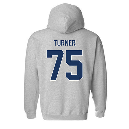 Monmouth - NCAA Football : Bleek Turner - Classic Shersey Hooded Sweatshirt-1