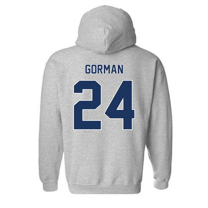 Monmouth - NCAA Men's Lacrosse : Connor Gorman - Classic Shersey Hooded Sweatshirt-1