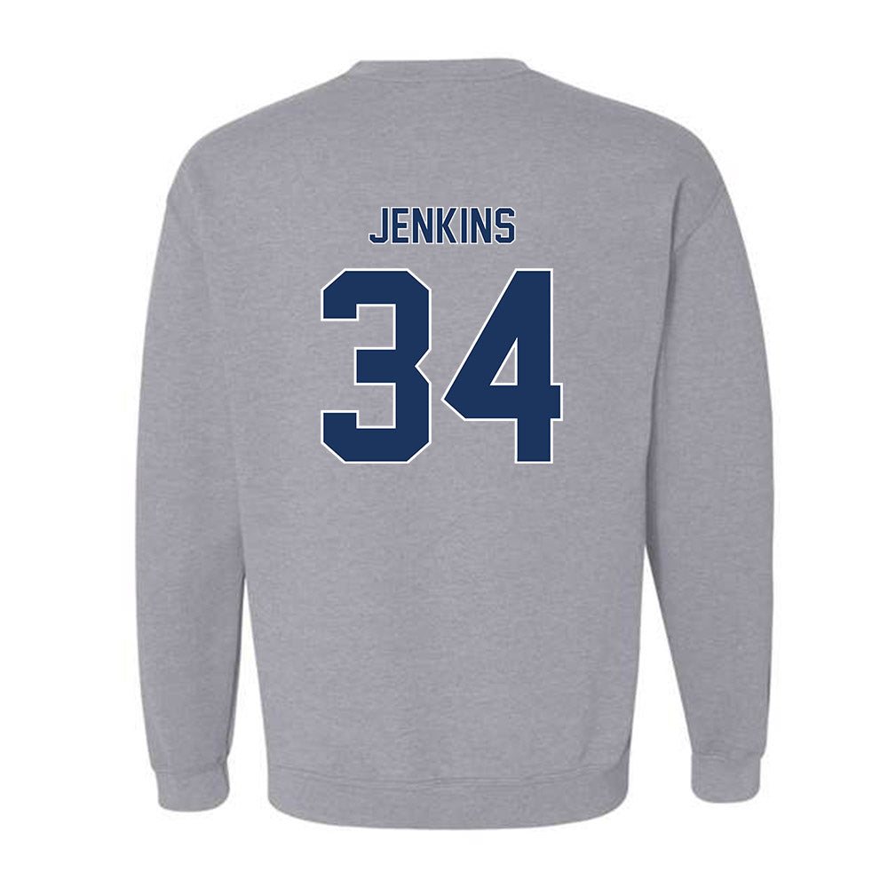 Monmouth - NCAA Men's Lacrosse : Jaeden Jenkins - Classic Shersey Crewneck Sweatshirt-1