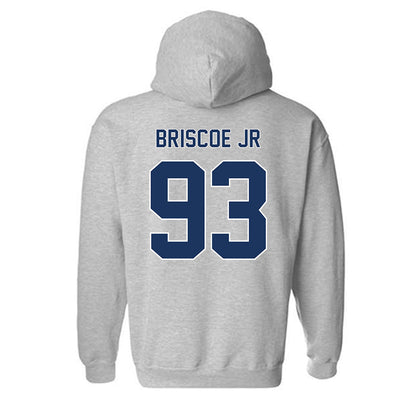 Monmouth - NCAA Football : DJ Briscoe Jr - Classic Shersey Hooded Sweatshirt-1